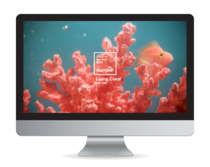 Living Coral Desktop Background